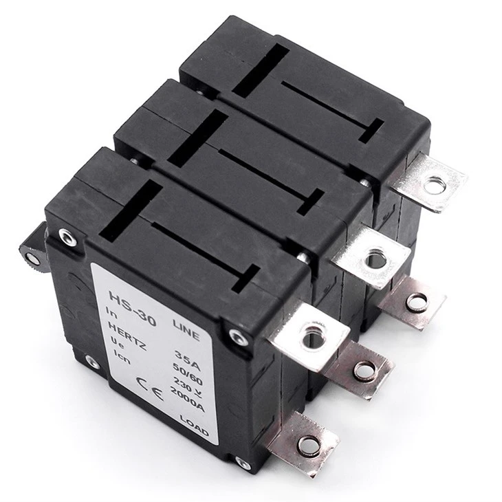 HD Series 4 Poles Hydromagnetic Hydraulic Magnetic Circuit Breaker Overload Protector suppliers